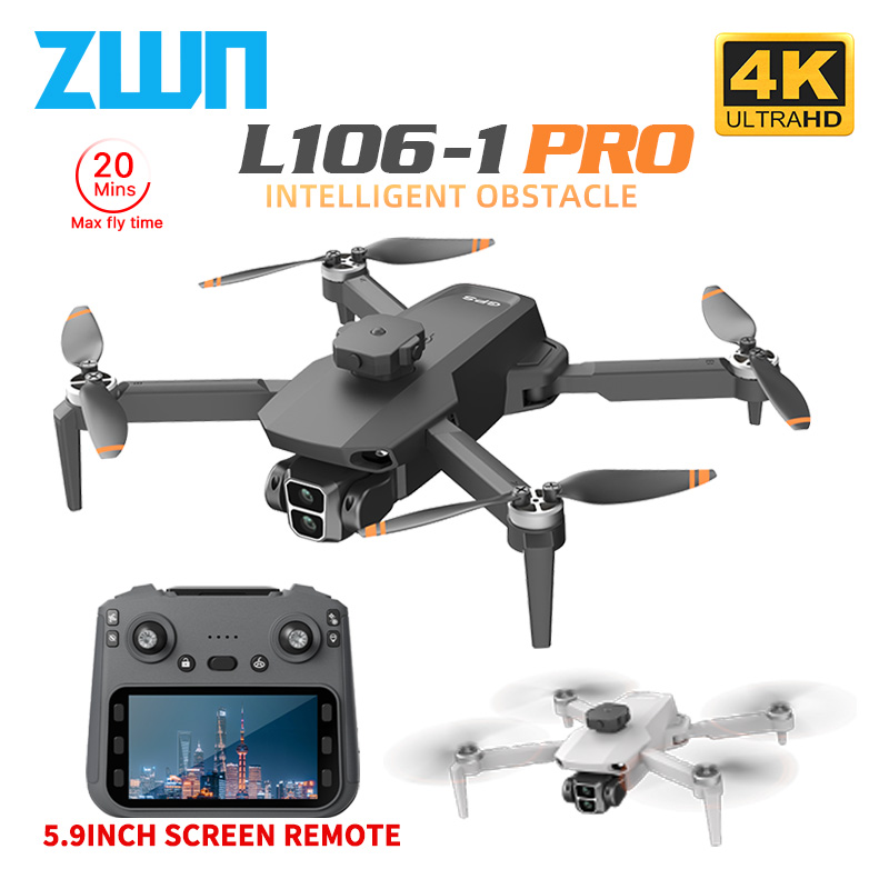 Rc Helicopter Case - L106-1PRO GPS Профессиональный Дрон с 4K